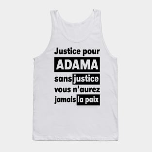 Justice Pour ADAMA Tank Top